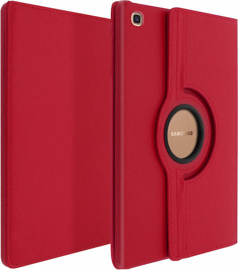 Avizar Flip Cover Περιστρεφόμενη Κόκκινη (Samsung Galaxy Tab S5e)