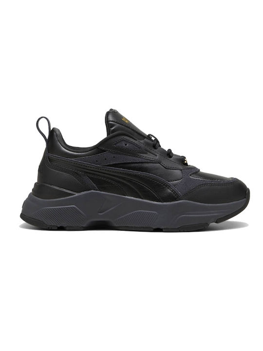 Puma Cassia Lux Γυναικεία Sneakers Μαύρα