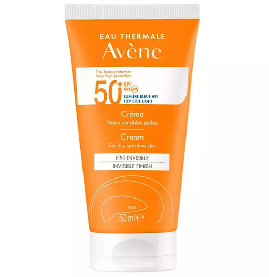 Eau Thermale Avène High Protection Αδιάβροχη Αντηλιακή Κρέμα Προσώπου SPF50+ 50ml