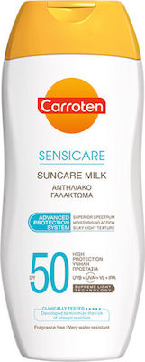 Carroten Sensicare Milk Sunscreen Cream for the Body SPF50 200ml