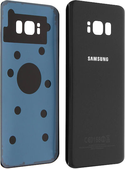 Clappio Batterieabdeckung Schwarz für Samsung Galaxy S8 Plus