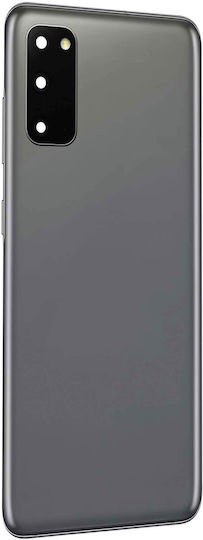 Clappio Καπάκι Μπαταρίας Γκρι για Samsung Galaxy S20