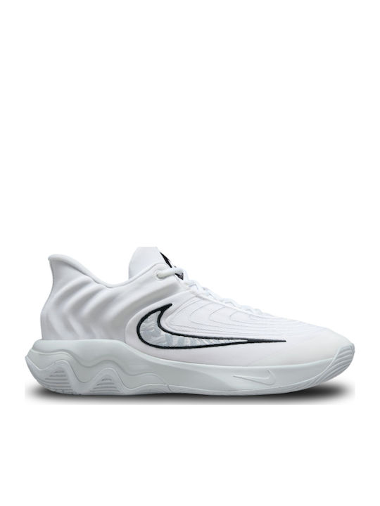 Giannis Immortality 4 Low Basketball Shoes White / Pure Platinum / Black