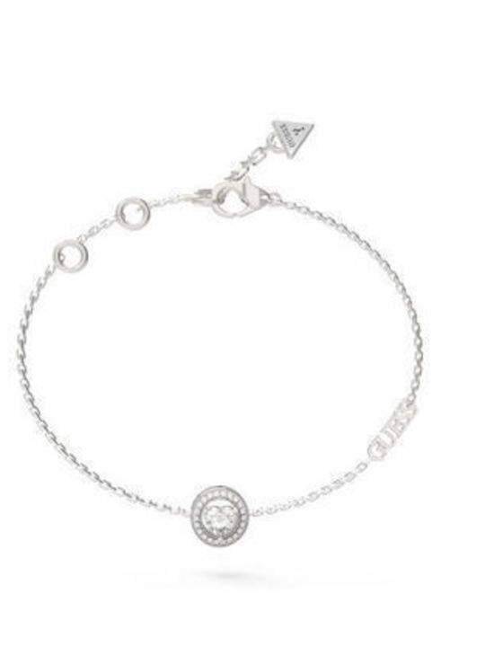 Guess Brățară Pentru Femei Din Oțel Cu Zircon 21cm