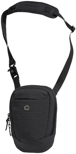Consul Sling Vertical Military Shoulder Bag from Cordura Black 3lt K16114-01