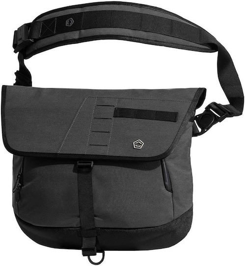 Consul Side Messenger Στρατιωτικό Τσαντάκι Ώμου από Cordura Μαύρο 13.4lt K16111-01