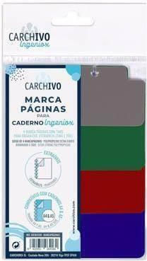 Разделители за книги Carchivo Ingeniox в ярки цветове Carchivo