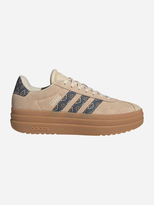 Adidas Vl Court Bold Γυναικεία Sneakers Μπεζ