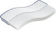 vidaXL Μονό Ανατομικό Στρώμα Memory Foam / Foam 90x190x17cm με Ανεξάρτητα Ελατήρια