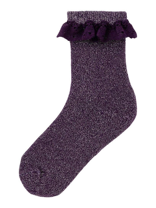 Name It Kindersocken Plum Purple