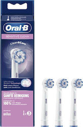 Oral-B Sensitive Clean Clean & Care Capete de schimb pentru Periuța de dinți electrică 3buc