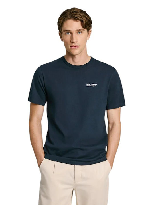 T-shirt Grey Marl, Blue
