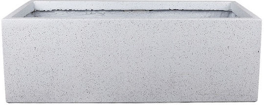 Marhome Planter Box Plastic White 90x36x33cm. 06-00-94787-XL