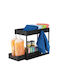 Berlinger Haus Metallisches Regal / Küchenorganisationsständer 40x22x33,5 cm Schwarze