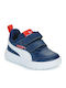 Courtflex V3 V Inf Kids Sneakers with Scratch Blue