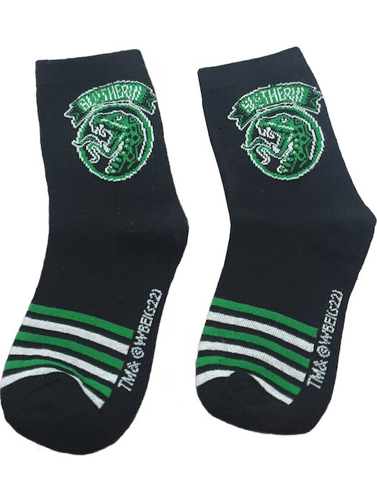 Harry Potter Παιδικές Κάλτσες Black Green