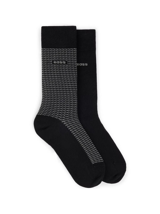 Hugo Boss Herren Socken BLACK 2Pack