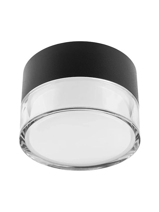 Външна стенна лампа Luminary черна Elbulgaria Led 12w 1300lm 3000-6000k 3003/12w Bk