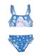 Superheroes Kinder Badeanzug Bikini Blue