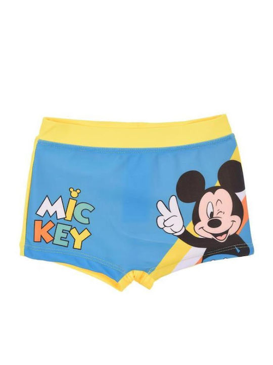 Superheroes Mouse Kids Swimwear Swim Shorts Blue