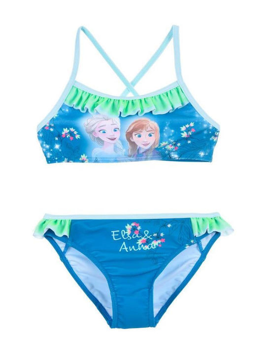 Superheroes Kids Swimwear Bikini Blue