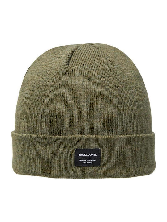 Beanie Unisex Beanie Knitted in Green color