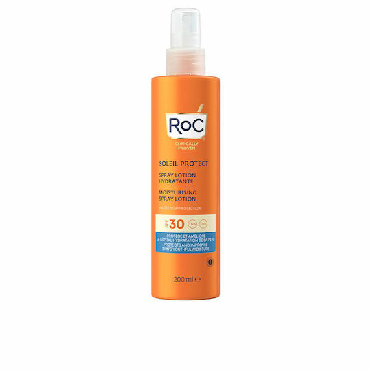 Cremă Antisolara Waterproof Pentru Față și Corp SPF30 Spray 200ml