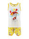 Superheroes Kids Pyjamas White