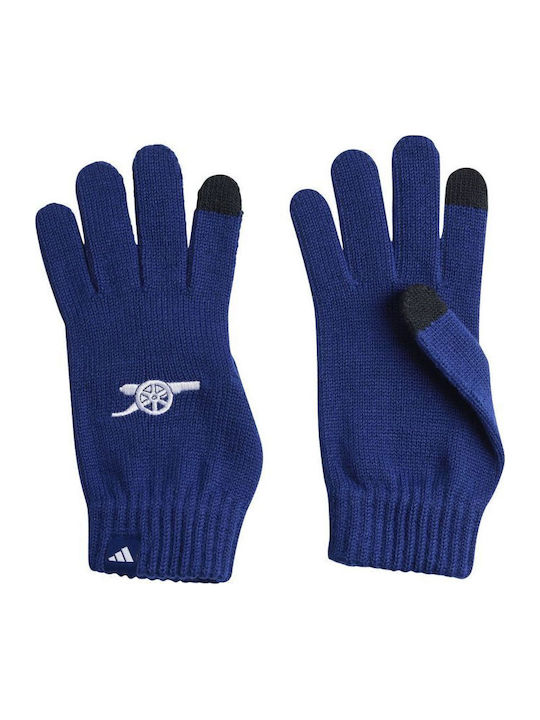 Arsenal London Navy Μπλε Πλεκτά Γάντια
