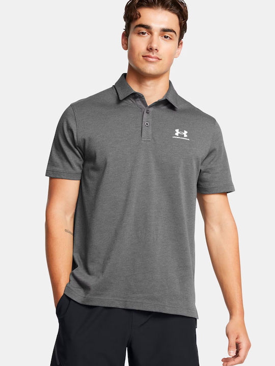 Under Armour Polo T-shirt Gray 1386608-025 | Skroutz.mt