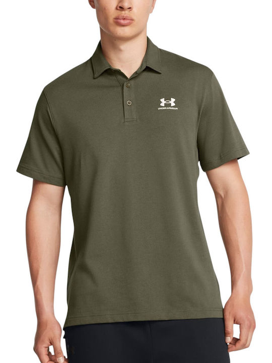 Under Armour Polo T-shirt Πράσινο