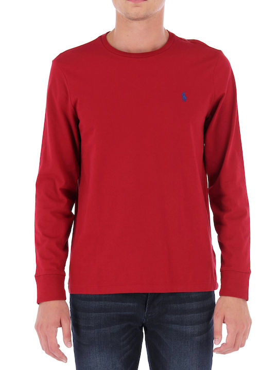 Ralph Lauren Men's Long Sleeve Blouse Polo Red