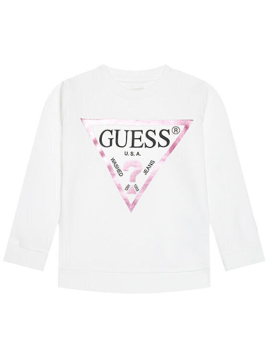 Guess Детски суитчър white