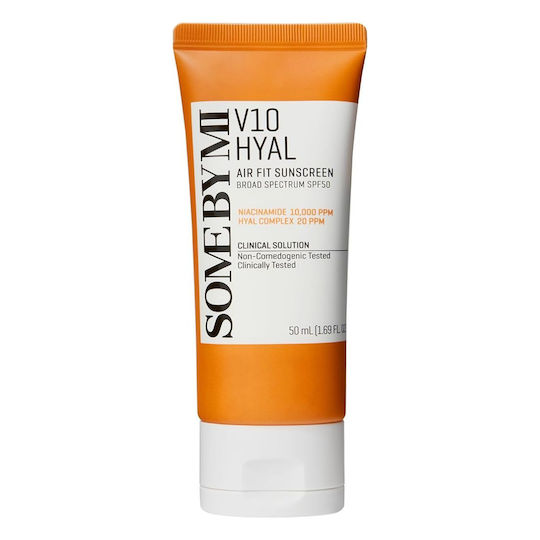 Some By Mi V10 Hyal Air Fit Αντηλιακή Κρέμα Προσώπου SPF50+ 50ml