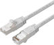 Lanview S/FTP Kat.6a Ethernet-Netzwerkkabel 0.5m Weiß 1Stück