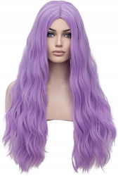 Carnival Wig Curly Purple