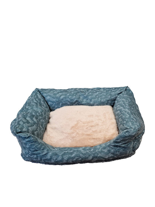 Pillow Dog Rectangle Blue 47x37cm