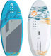Aztron Falcon Soft-Top Foil 5'7" Φουσκωτή Σανίδα SUP / Windsurf με Μήκος 1.7m Μπλε