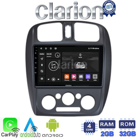 Clarion Car Audio System for Mazda 323 1999>2004 (Bluetooth/USB/WiFi/GPS/Apple-Carplay/Android-Auto)