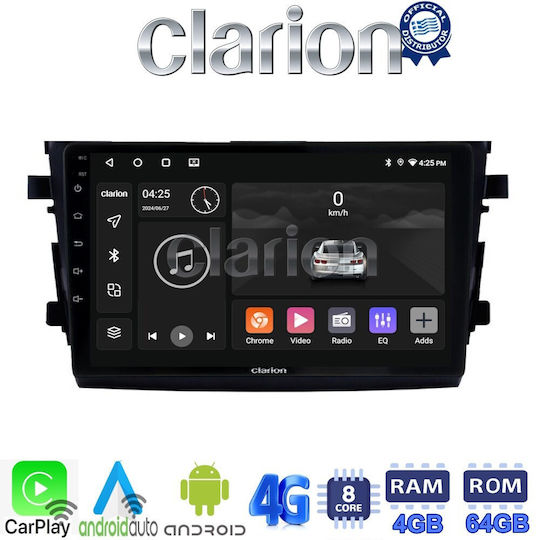 Clarion Автомобилна Аудио Система (Блутут/USB/WiFi/GPS/Apple-Carplay/Android-Auto) с Тъчскрийн 9"
