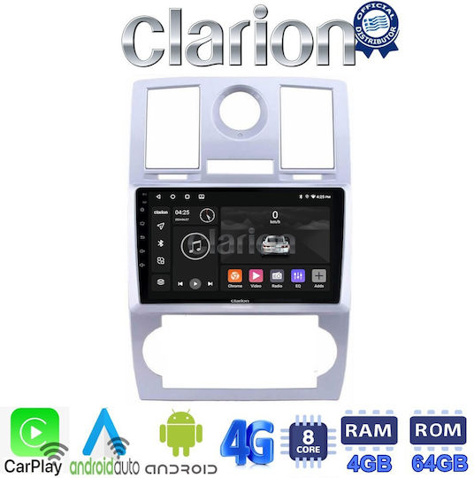 Clarion Ηχοσύστημα Αυτοκινήτου Chrysler 300C 2005 > 2010 (Bluetooth/USB/WiFi/GPS/Apple-Carplay/Android-Auto) με Οθόνη Αφής 9"