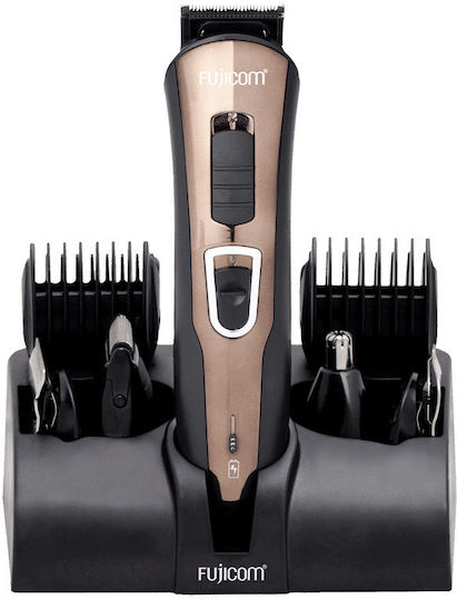 Fujicom FJ-Mankit Set Wiederaufladbar Haarschneidemaschine Kupfer