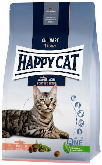 Happy Cat Culinary Atlantic Trockenfutter für Katzen mit Lachs 10kg
