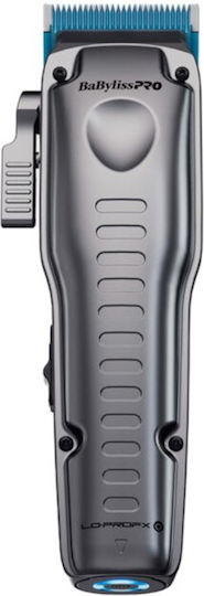 Babyliss PRO® FXONE™ Lo-ProFX High Performance Low-Profile Επαγγελματική Επαναφορτιζόμενη Κουρευτική Μηχανή Γκρι FX829E