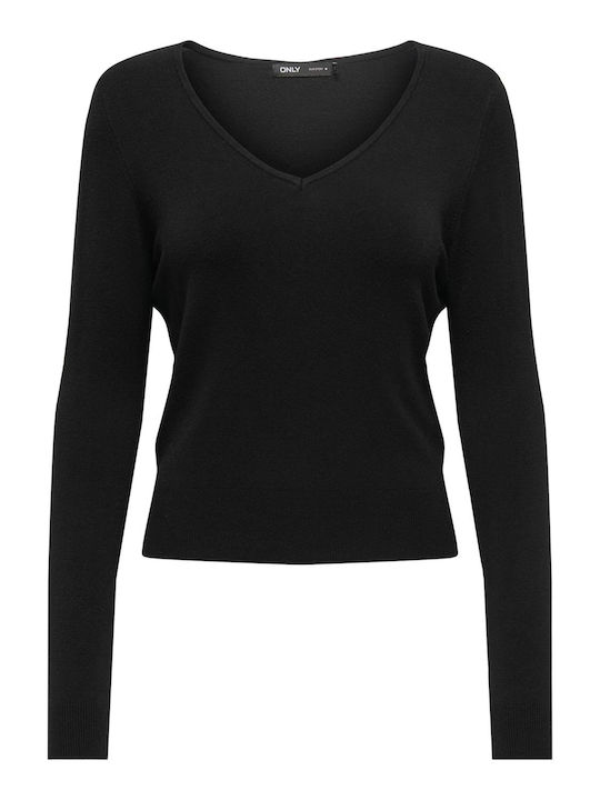 Only Life Damen Pullover Black