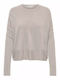 Only Damen Langarm Pullover Pumice Stone