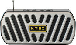 Kimiso KMS-05A Bluetooth 5W έως 3 ώρες Silver