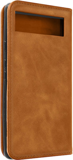 Wallet Folio Case Google Pixel 6a Card Holder Soft-touch Camel