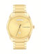 Calvin Klein Progress Herrenuhr 42mm Batterie mit Gold Metallarmband
