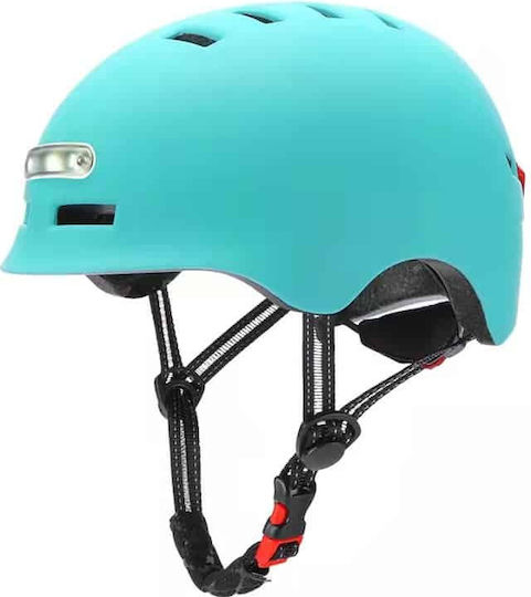 E-scooter Κράνος για Ηλεκτρικό Scooter σε Γαλάζιο Χρώμα H2306488
